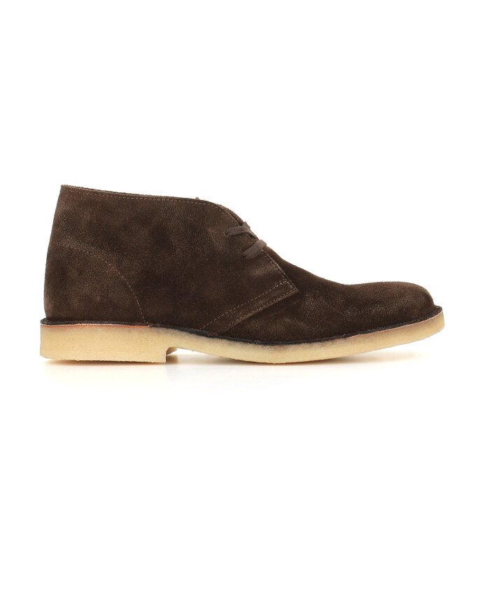 bottes-en-daim-marron-fonce