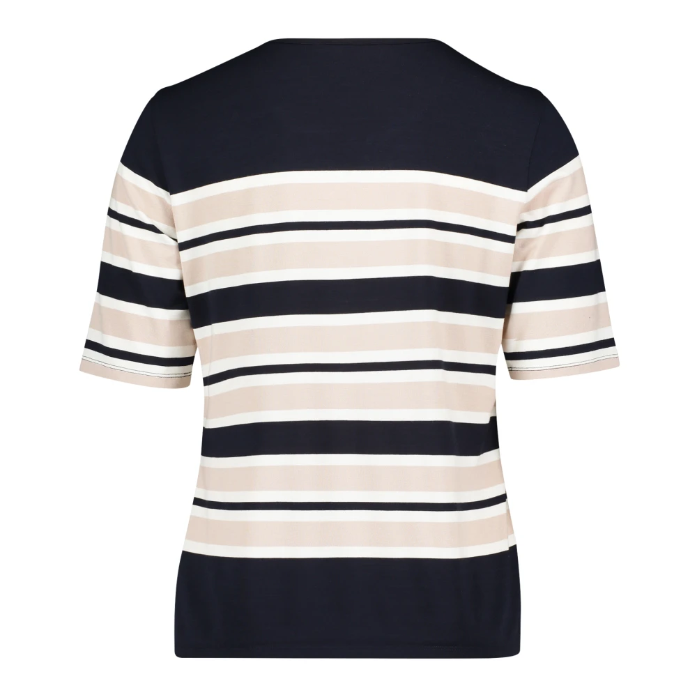 Betty Barclay Gestreept Basic Shirt met Knopen Multicolor Dames