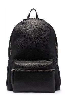 black-leather-micron-backpack