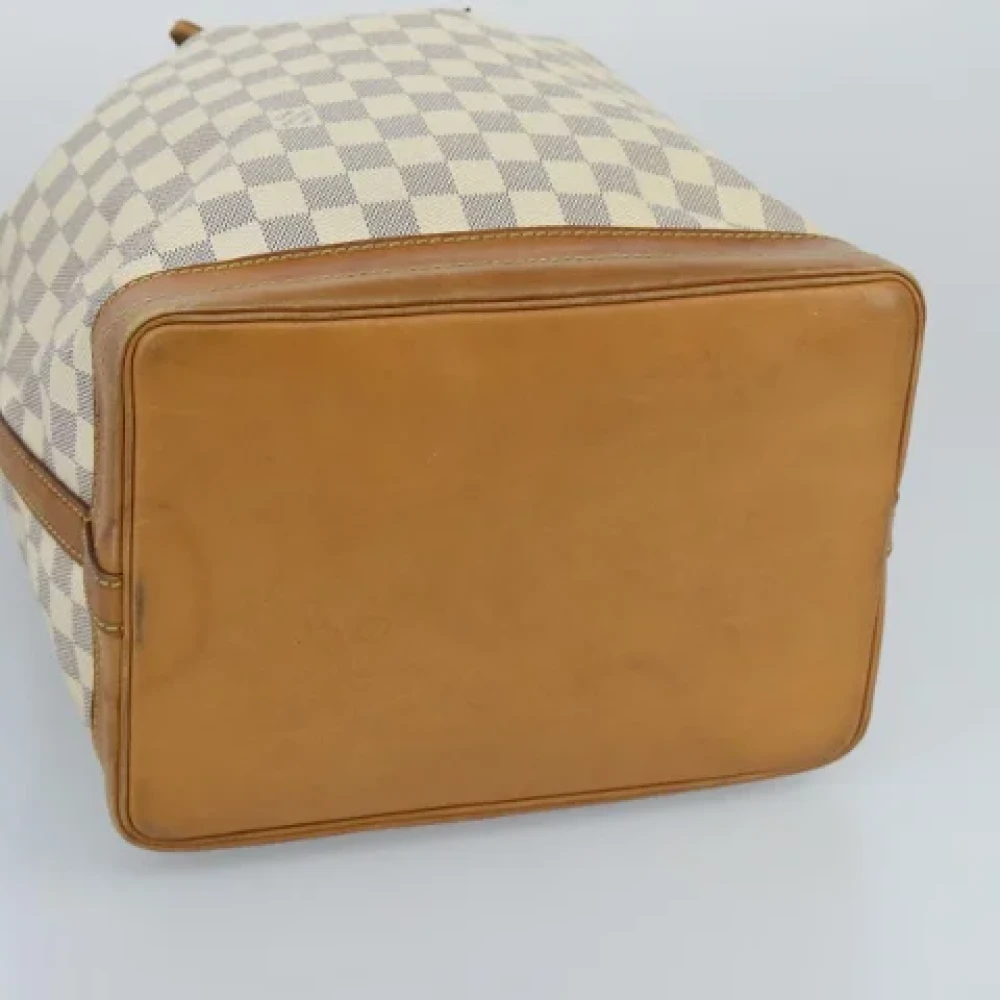 Louis Vuitton Vintage Pre-owned Canvas shoulder-bags White Dames