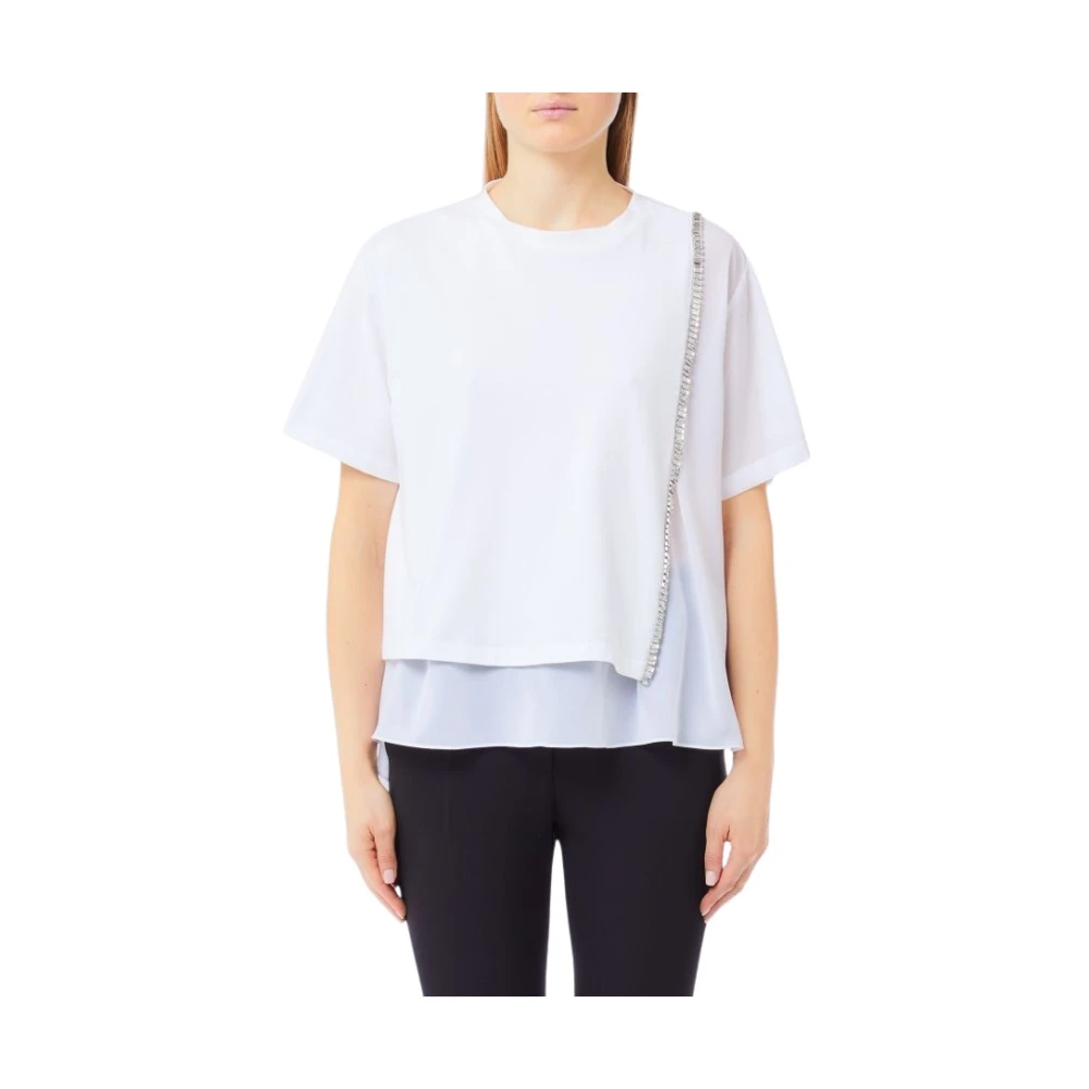 Liu Jo Donna Bianco Top, S, New,