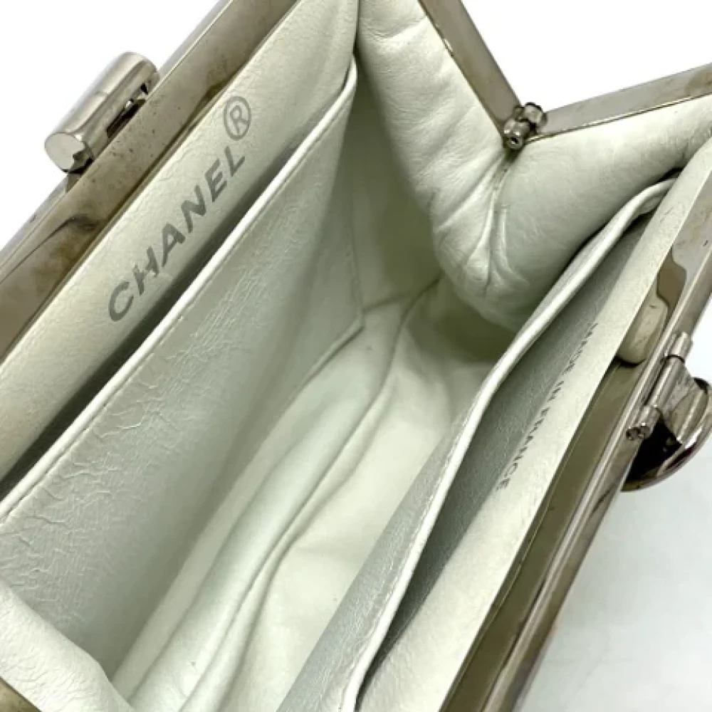 Chanel Vintage Pre-owned Velvet chanel-bags Green Dames
