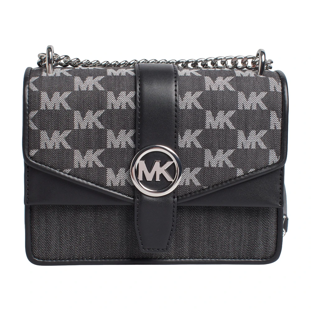 Michael Kors Women's Black Greenwich Shoulder Bag