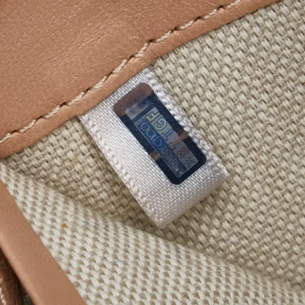 Jimmy Choo Pre-owned Leather wallets Beige Dames