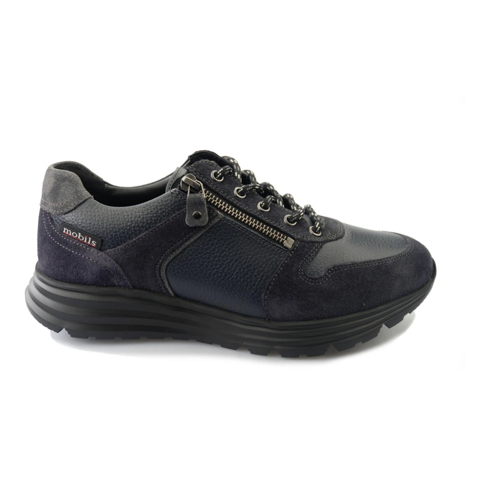 Mephisto Trendy en Ultralichte Herensneaker Heren Schoenen Blauw