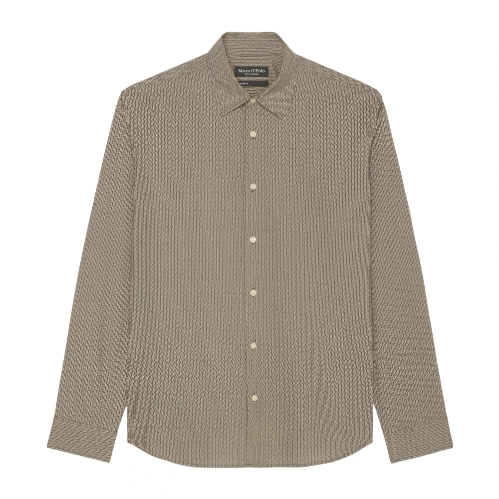 Marc O'Polo Gewoon overhemd Gray Heren