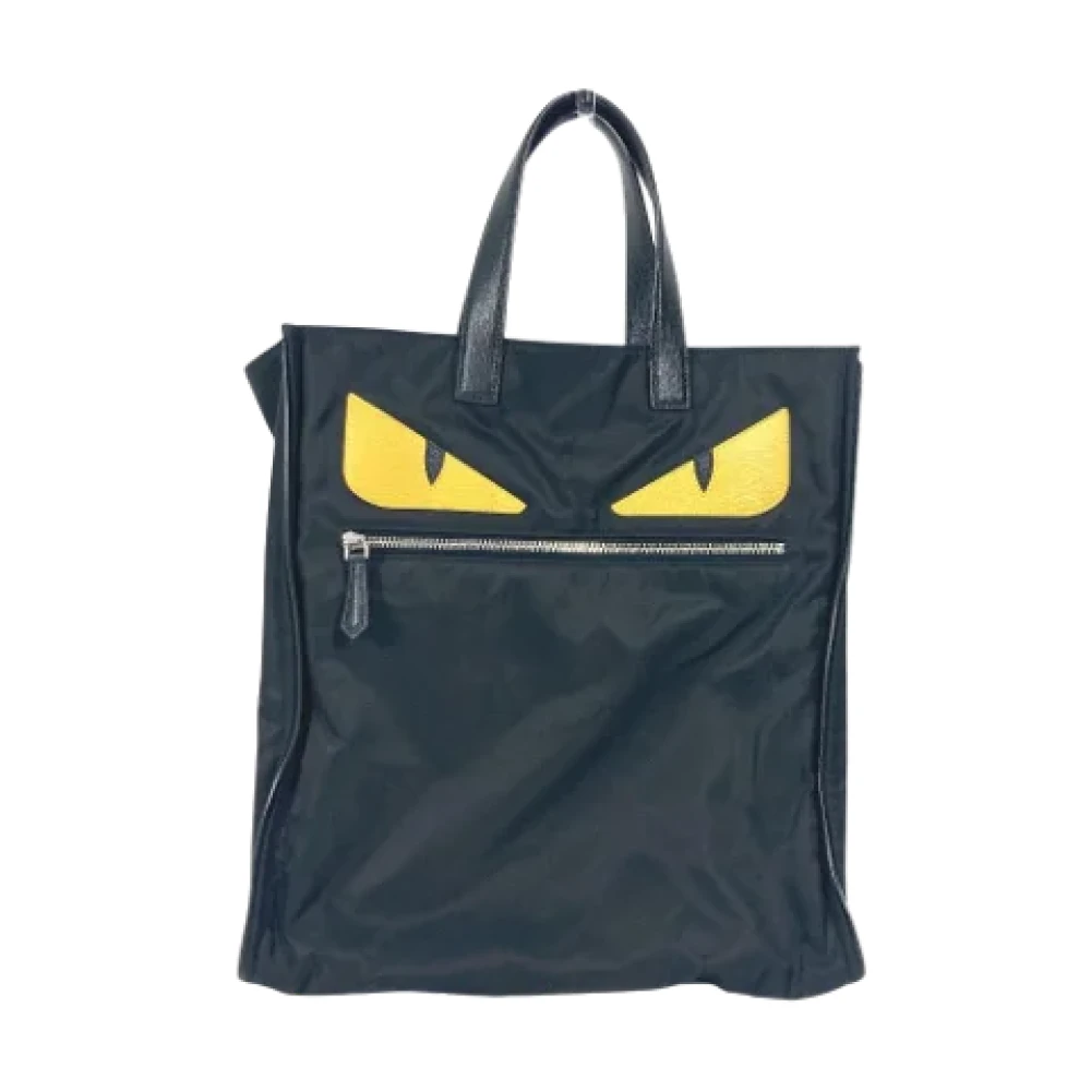 Fendi Vintage Pre-owned Fabric fendi-bags Black Dames