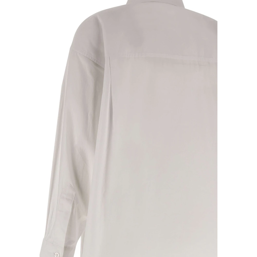 Remain Birger Christensen Witte Katoenen Overhemd Klassieke Stijl White Dames