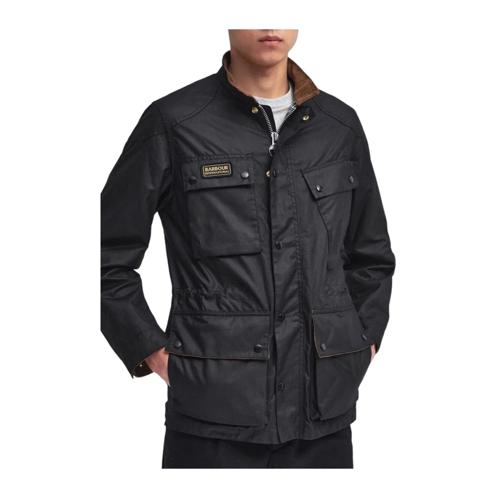 Barbour Waxjas Westross Zwart Black Heren