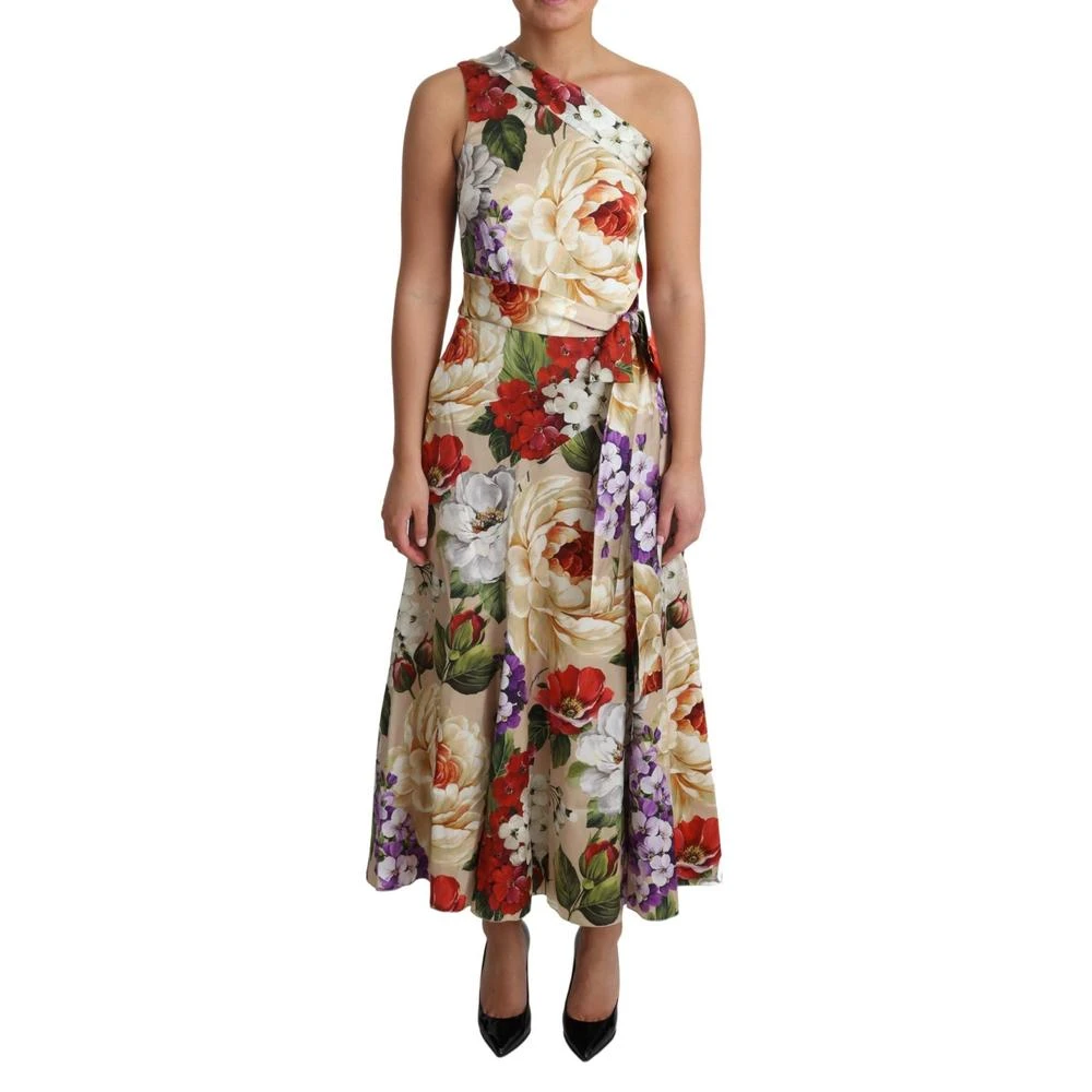 Dolce & Gabbana Femme Multicolor - Robe Imprimé Floral - Robes - E - Taille: 40 Fr