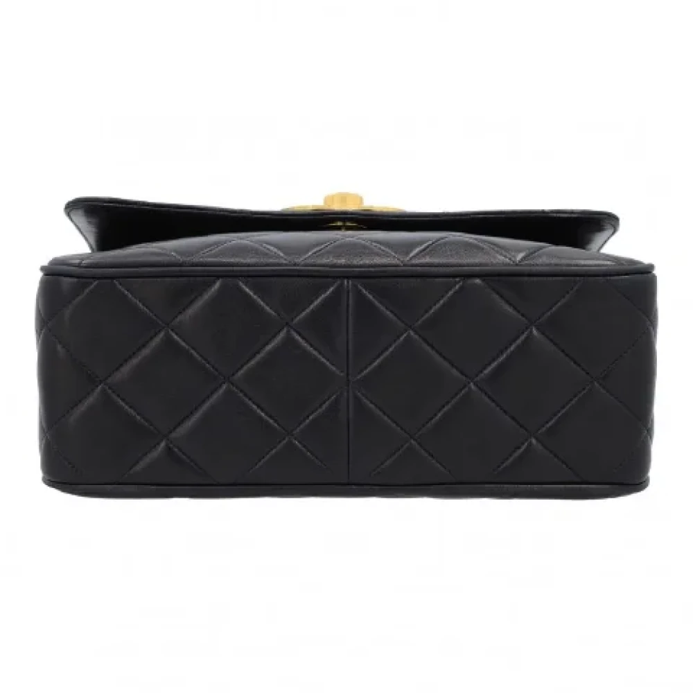 Chanel Vintage Pre-owned Leather chanel-bags Black Dames