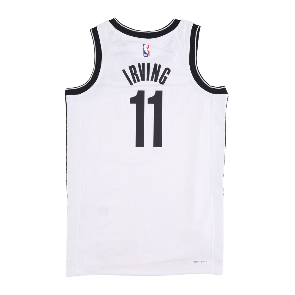 Nike Basketbal Tanktop Swingman Jersey Kyrie Irving White Heren