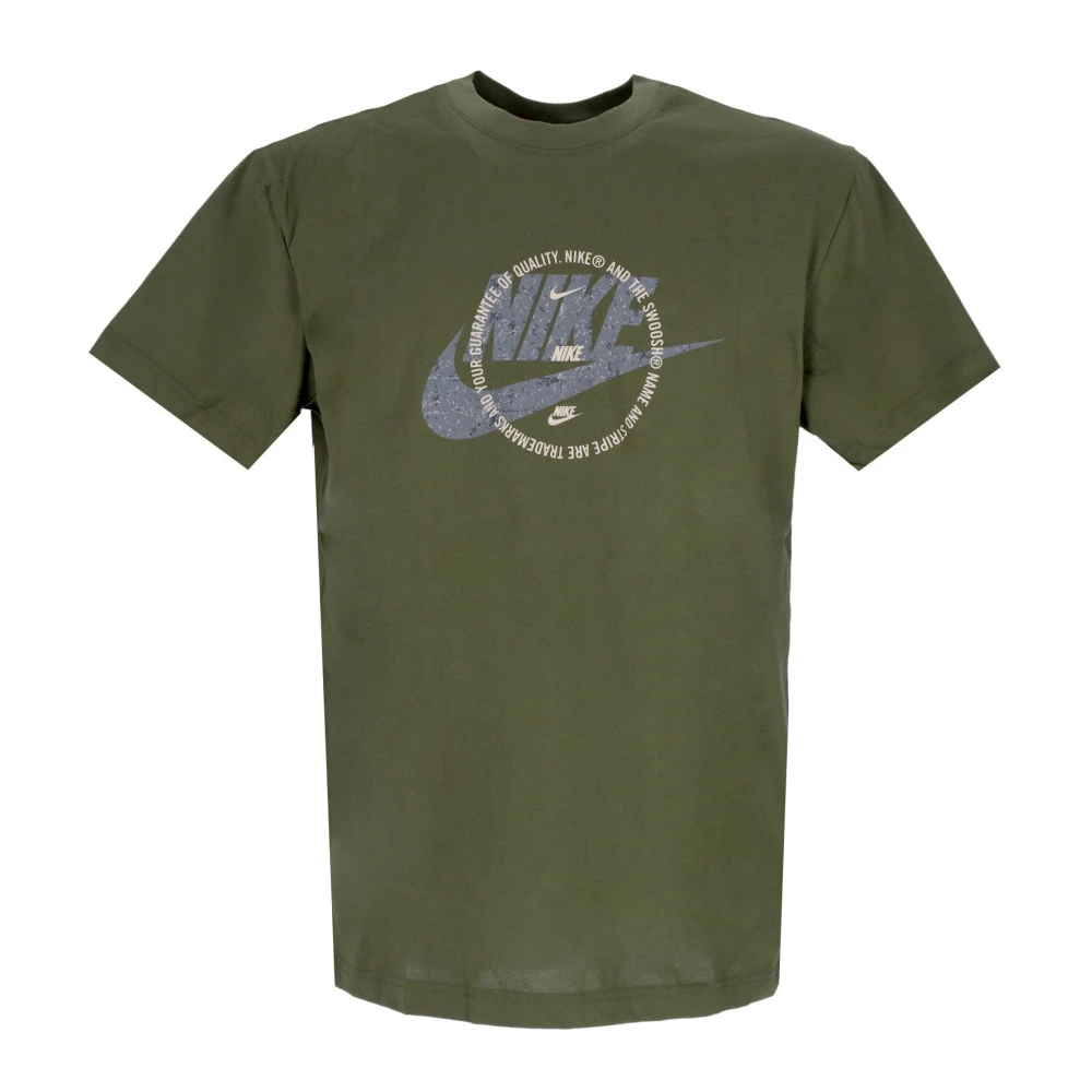 Nike Men's Green Crew Neck T-Shirt - Training T-Shirts & Tops - Xl - Sport