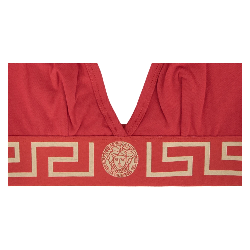 Versace Dames Haakbeha Griekse Stijl Red Dames