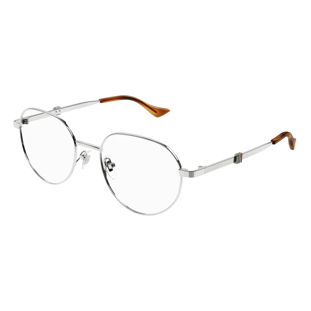 Gucci Men's Gray Glasses, 52 Mm, Stylish Eyeglasses Gg1496o