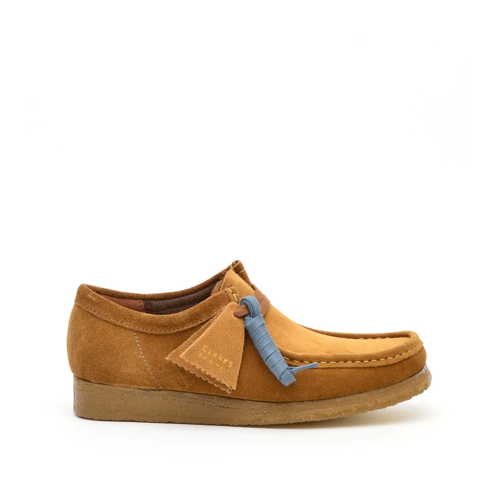 Clarks Suede Cola Chukka Laars Brown Heren