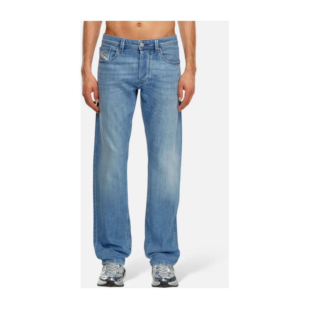 Diesel Moderne Regular Fit Lage Taille Jeans Blue Heren