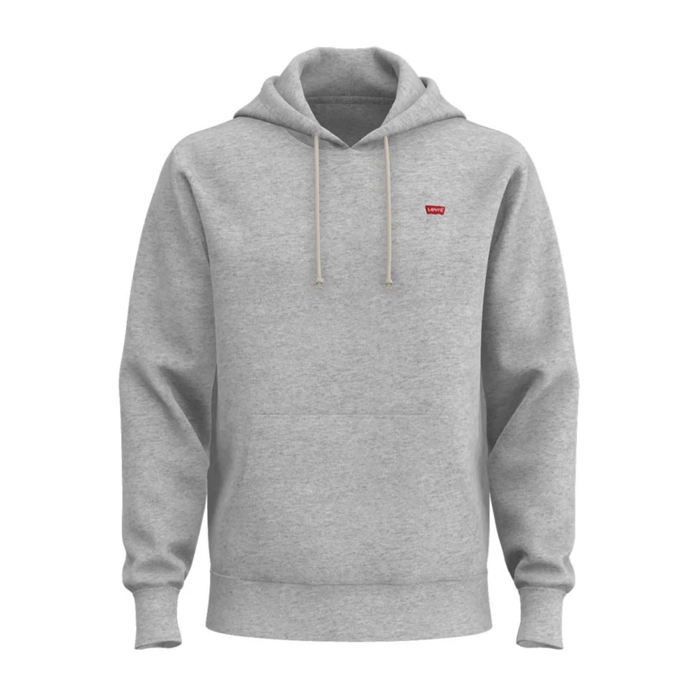 Levi's Essentiële Hoodie Original Housemark Gray Heren