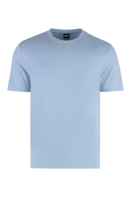 ribbed-collar-cotton-blend-t-shirt