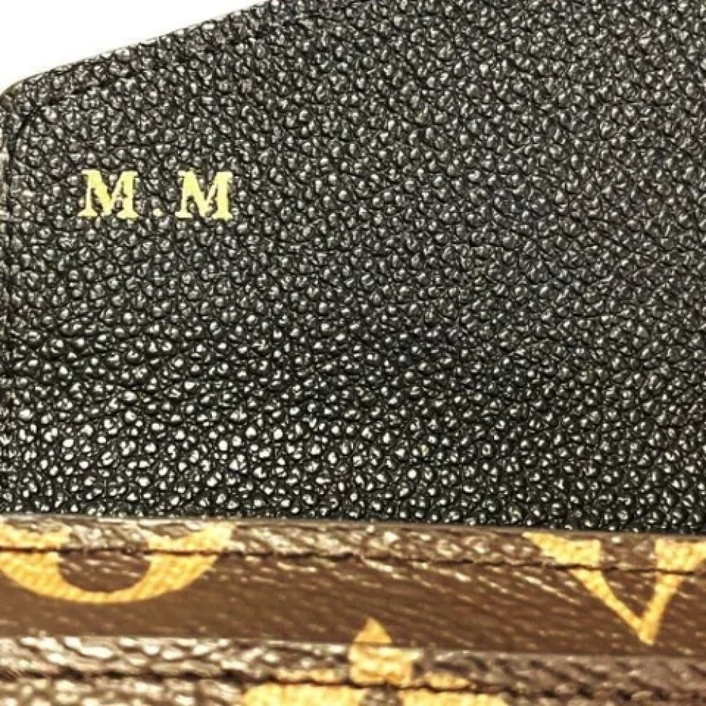 Louis Vuitton Vintage Pre-owned Canvas wallets Brown Dames