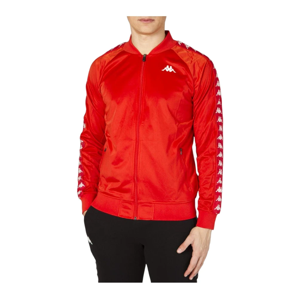 Kappa Sweater met rits Red Heren