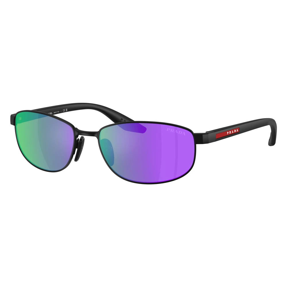 Prada Unisex Black Ps B53s Sunglasses - Sunglasses - 58 Mm - Accessories