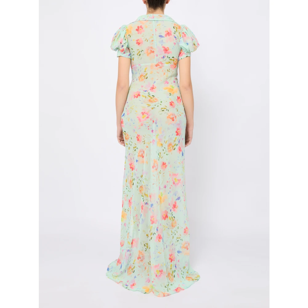 Mar De Margaritas Groene Bloemenjurk Collectie Green Dames