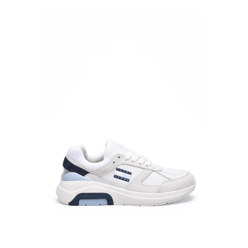 Tommy Jeans Runner Combined Dames Schoenen Wit