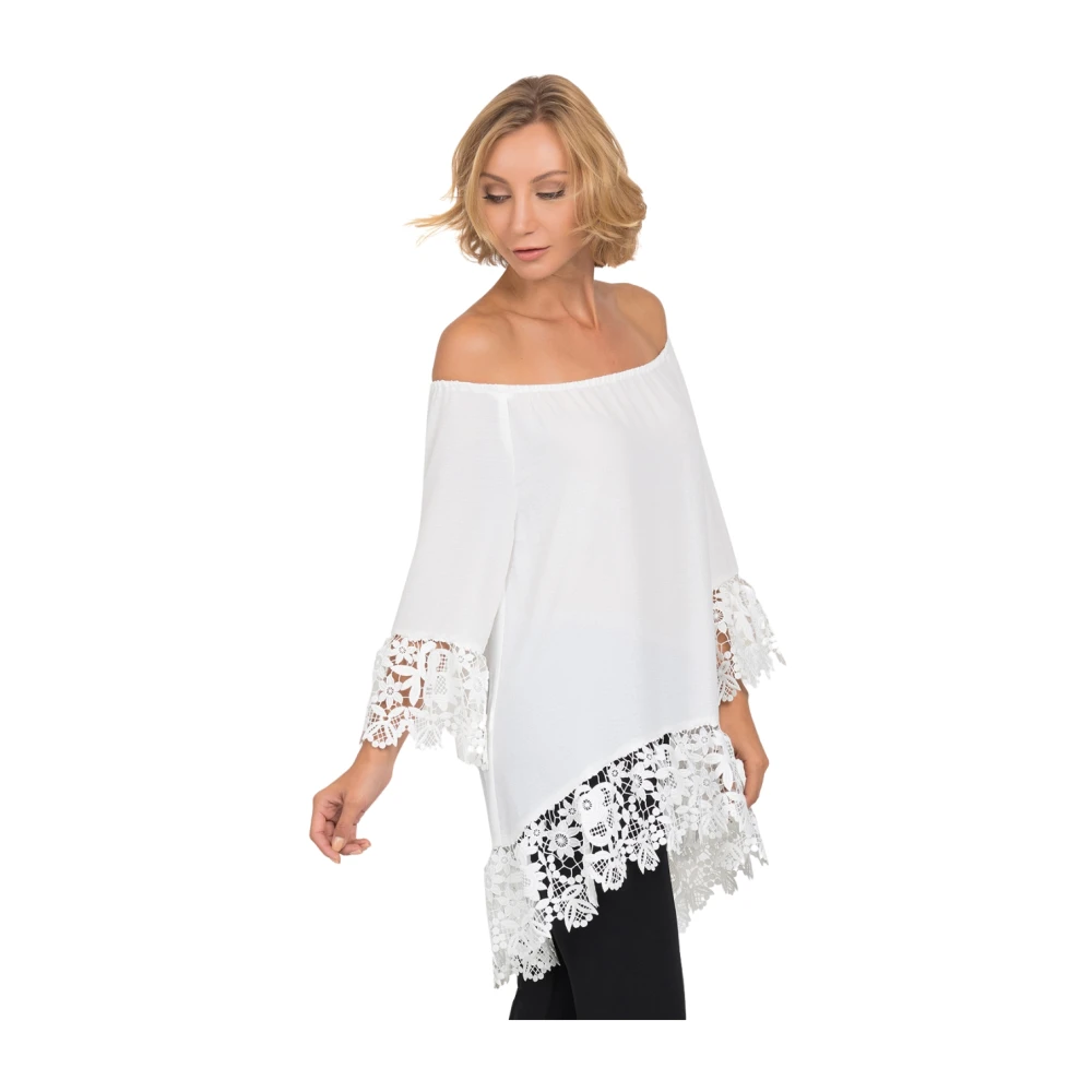 Joseph Ribkoff Elegante Ivoor Jas White Dames