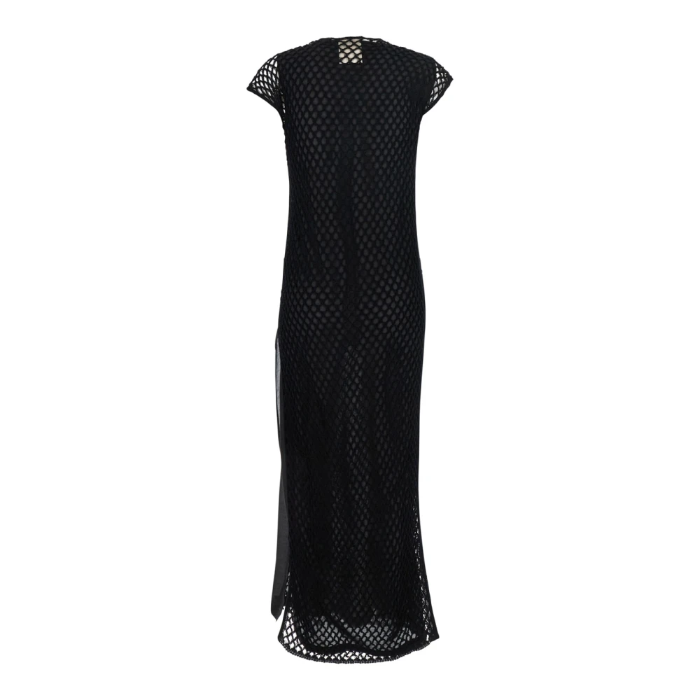 Semicouture Maxi Dresses Black Dames