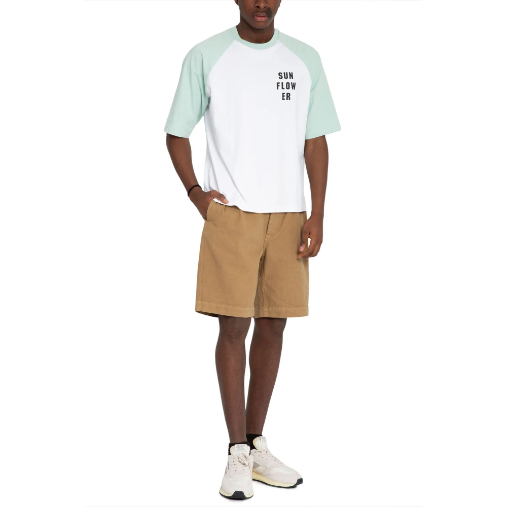 Sunflower Stijlvolle Geplooide Shorts Brown Heren