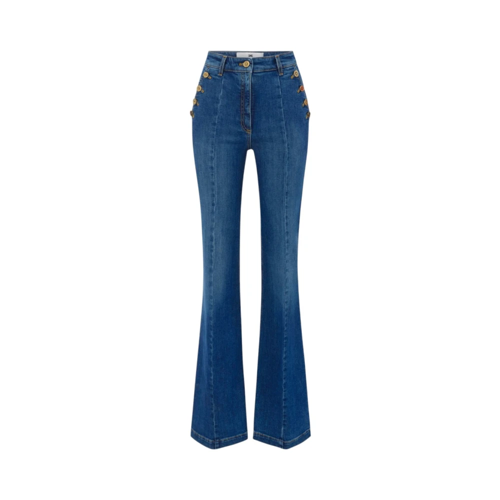Elisabetta Franchi , Damen, Jeans, Blau, W29
