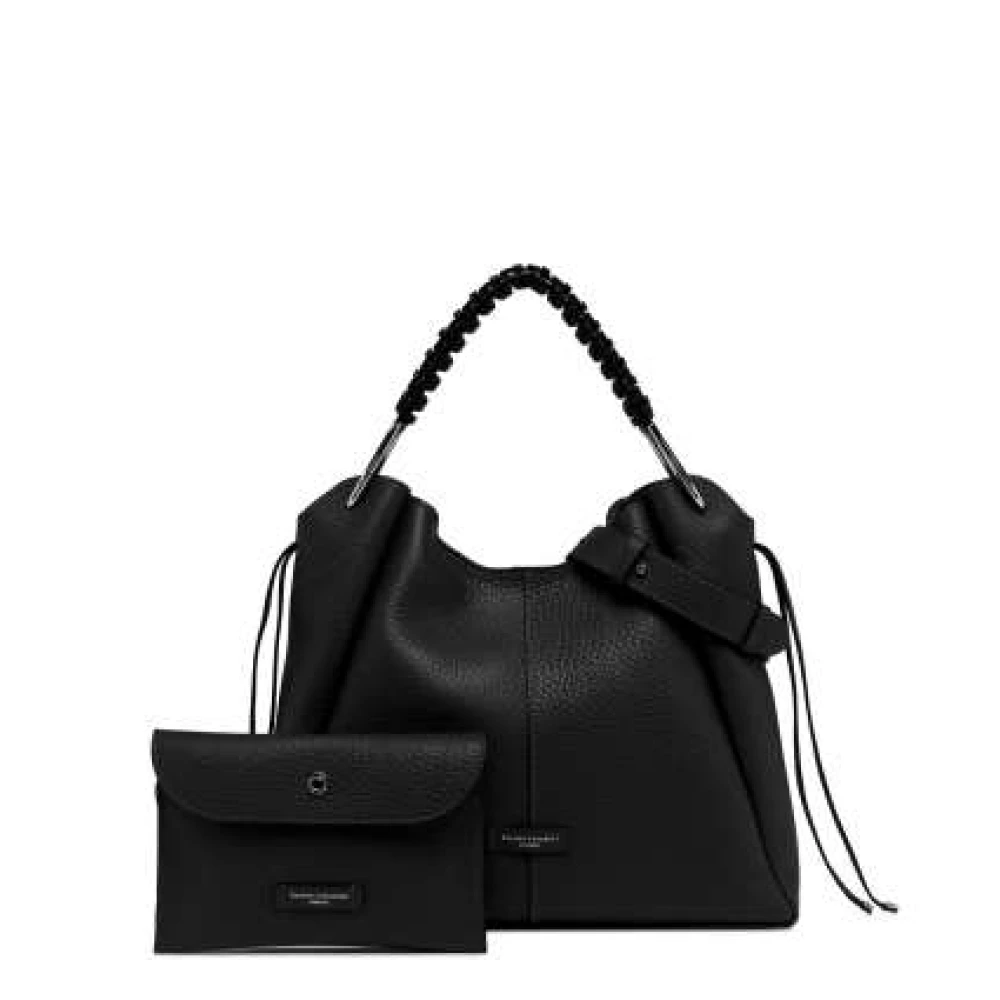 Gianni Chiarini Sportieve leren crossbodytas Black Dames