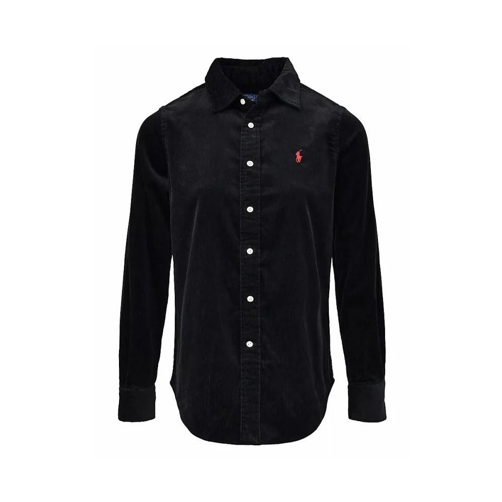 Polo Ralph Lauren Donna Nero Camicette L, New,