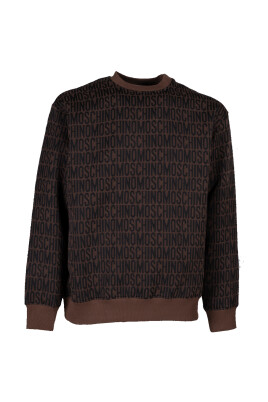 brown-allover-print-sweatshirt