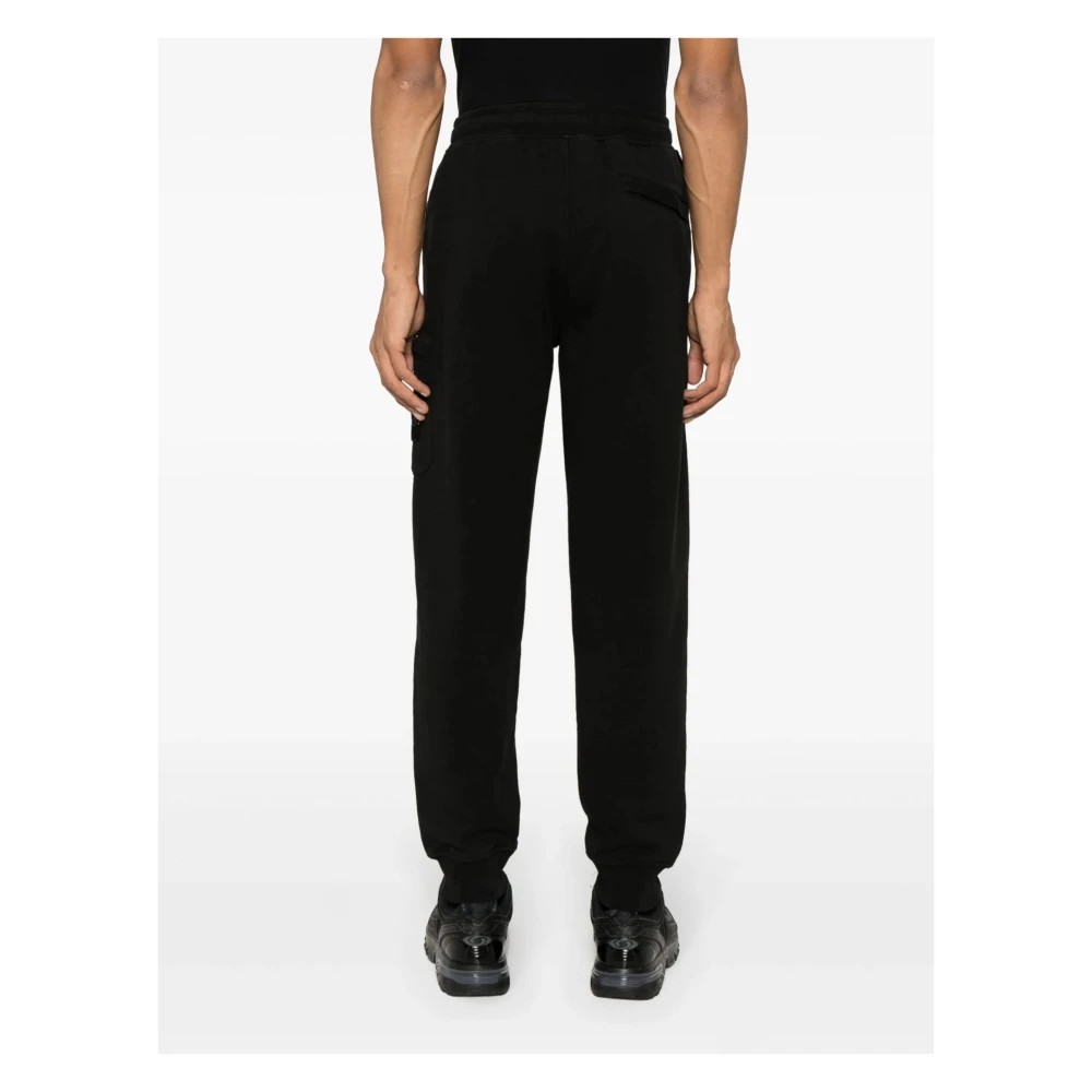 Stone Island Zwarte Stijlvolle Broek Black Heren