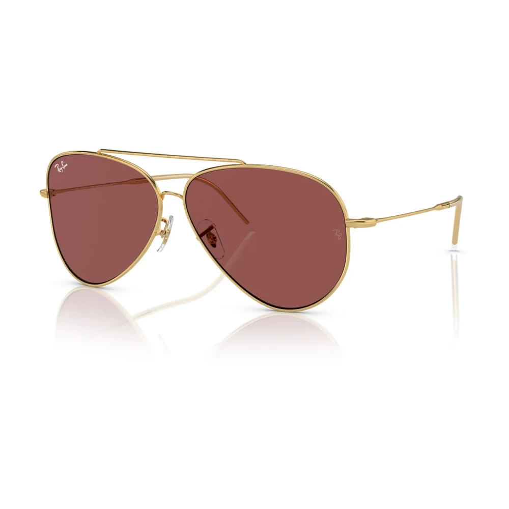 Ray-Ban Unisex Purple Aviator Sunglasses Lens
