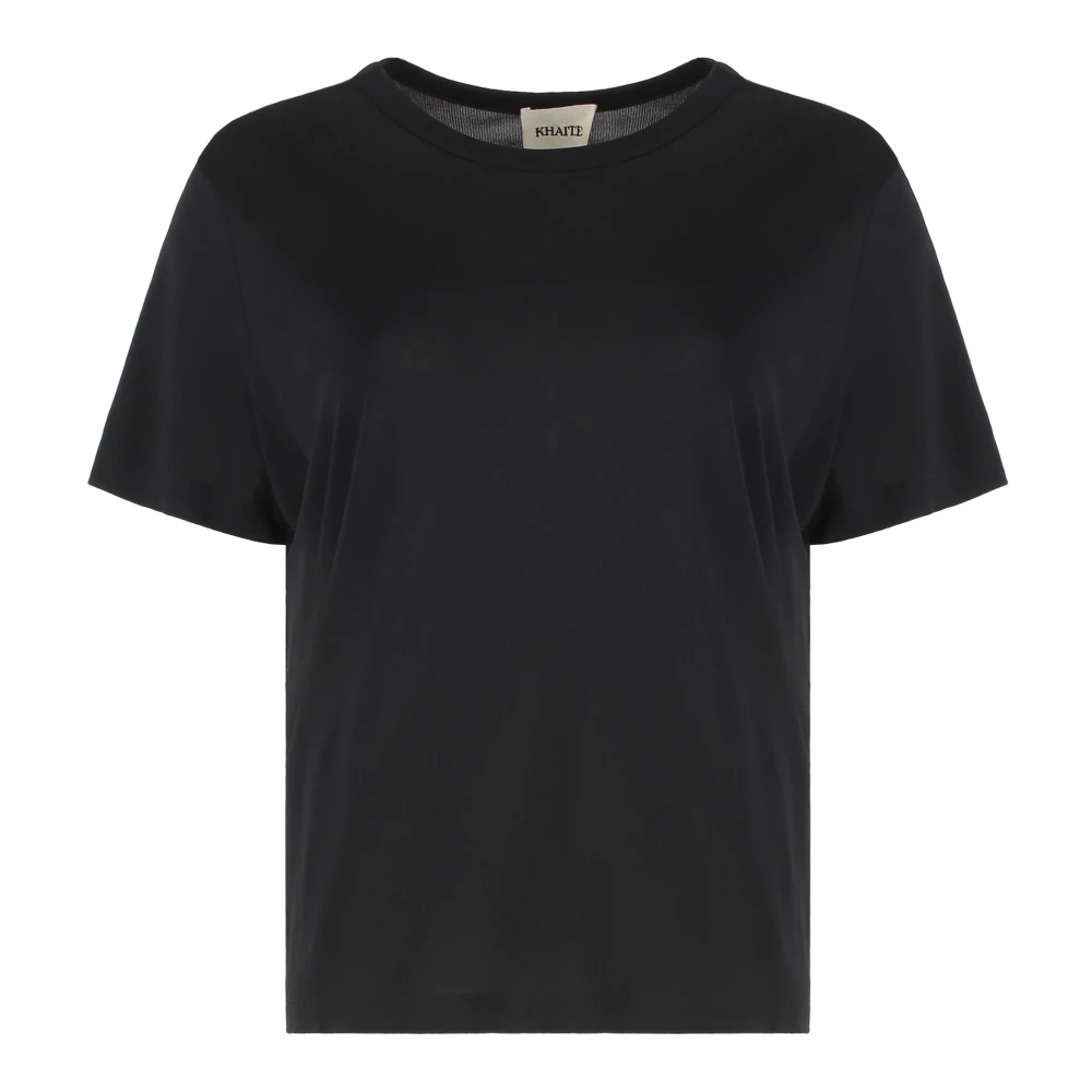 Khaite - Tops > T-Shirts - Black - Khaite - Modalova