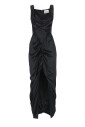 robe-noire-en-viscose-avec-detail-frontal
