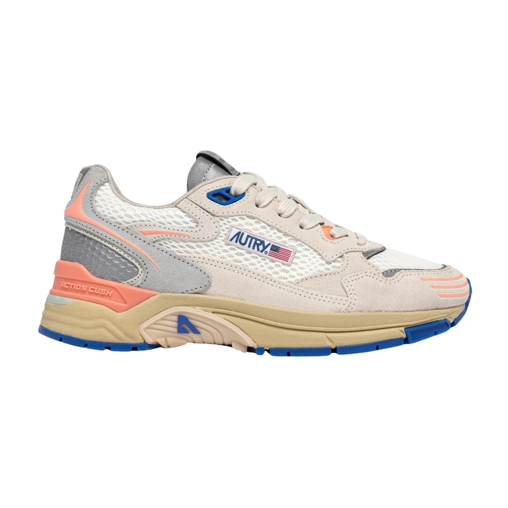 Autry Women's White Sneakers, 3 Uk, Hyperway Trainers