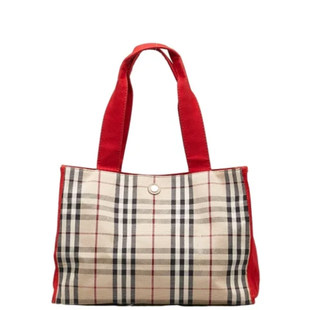 Burberry Vintage Pre-owned Canvas totes Multicolor Dames