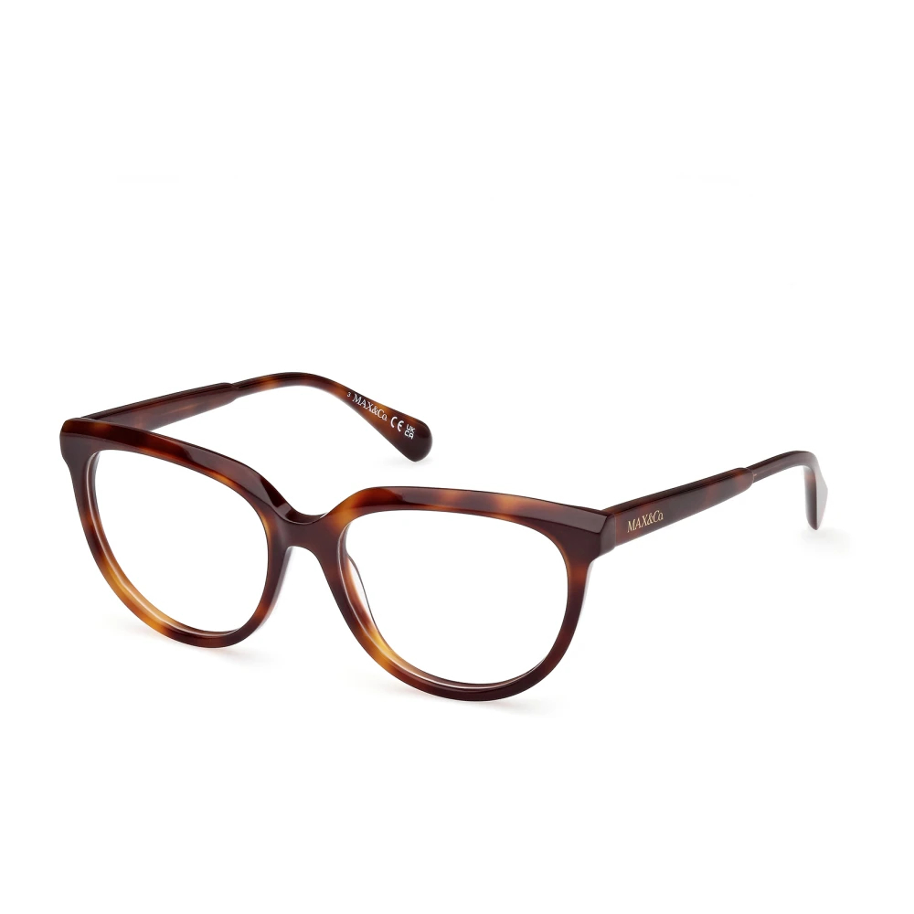 Max & Co Brown Glasses, Female, 53 Mm, Chic And Refined Eyeglasses Collection