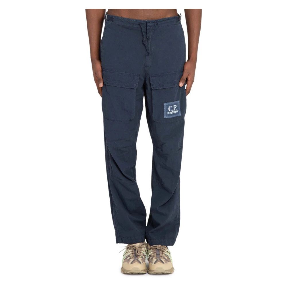 C.P. Company Slim-fit Trousers Blue Heren