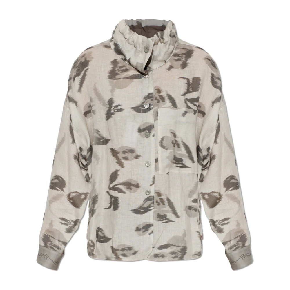 Emporio Armani Donna Grigio Camicette M, New,