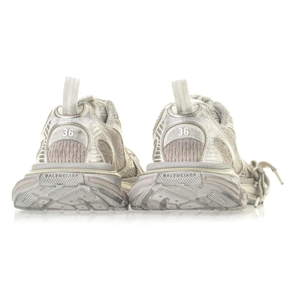 Balenciaga Moderne Off-White Sneakers White Dames