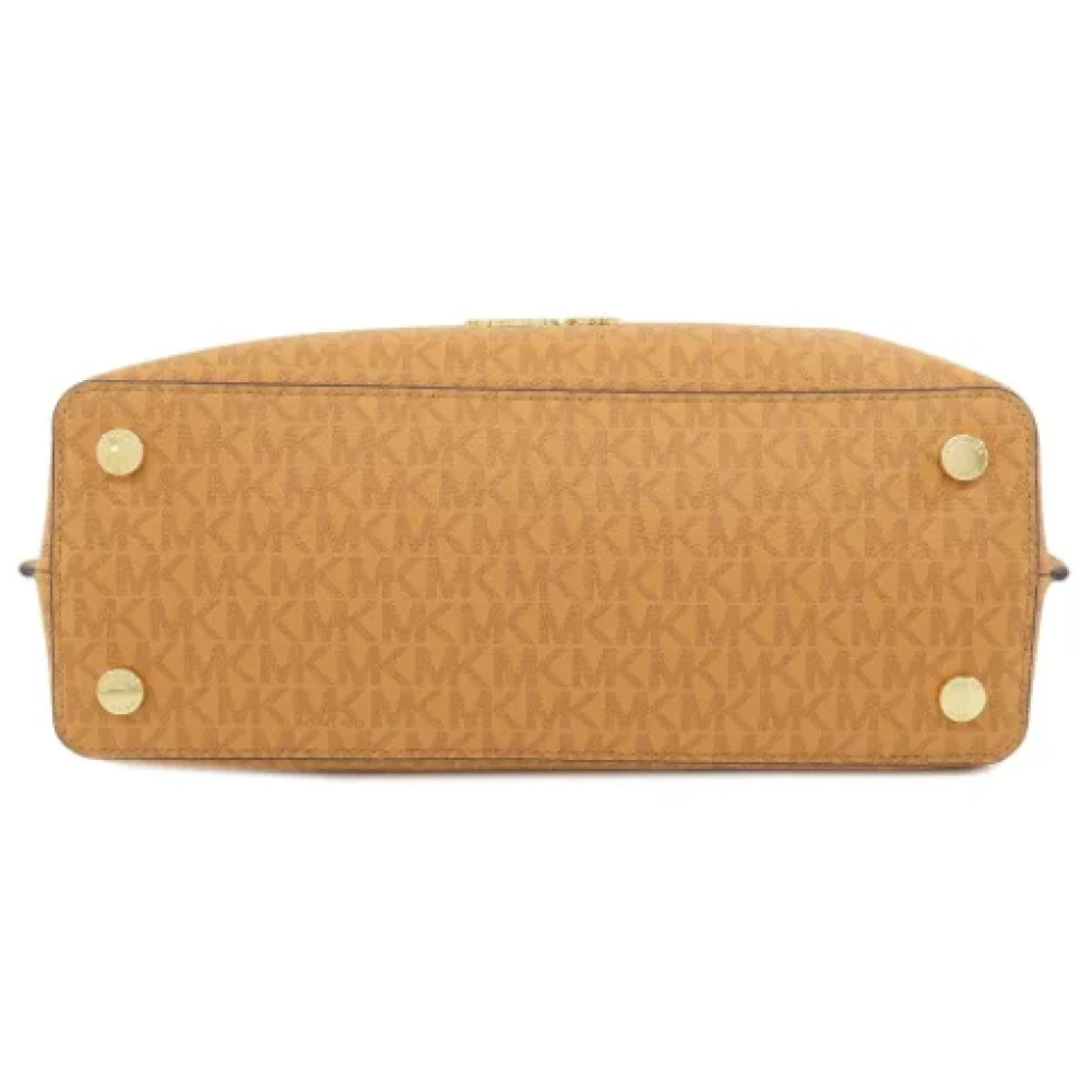 Michael Kors Pre-owned Plastic handbags Brown Dames