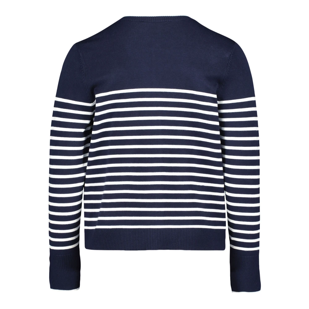 Betty Barclay Gestreepte Basic Vest Blue Dames