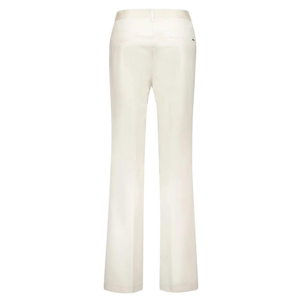 Gardeur Slim Pull-On Broek Zilla2 White Dames