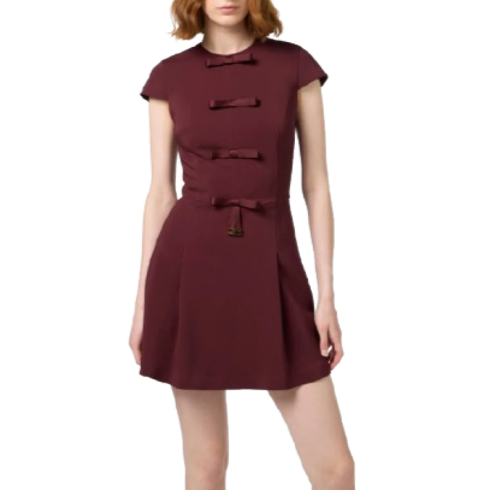 Elisabetta Franchi Short Dresses Red Dames