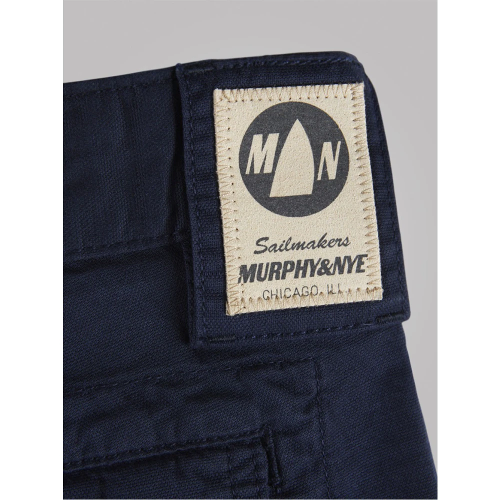 Murphy&Nye Blauwe Chino Broek voor Mannen Blue Heren